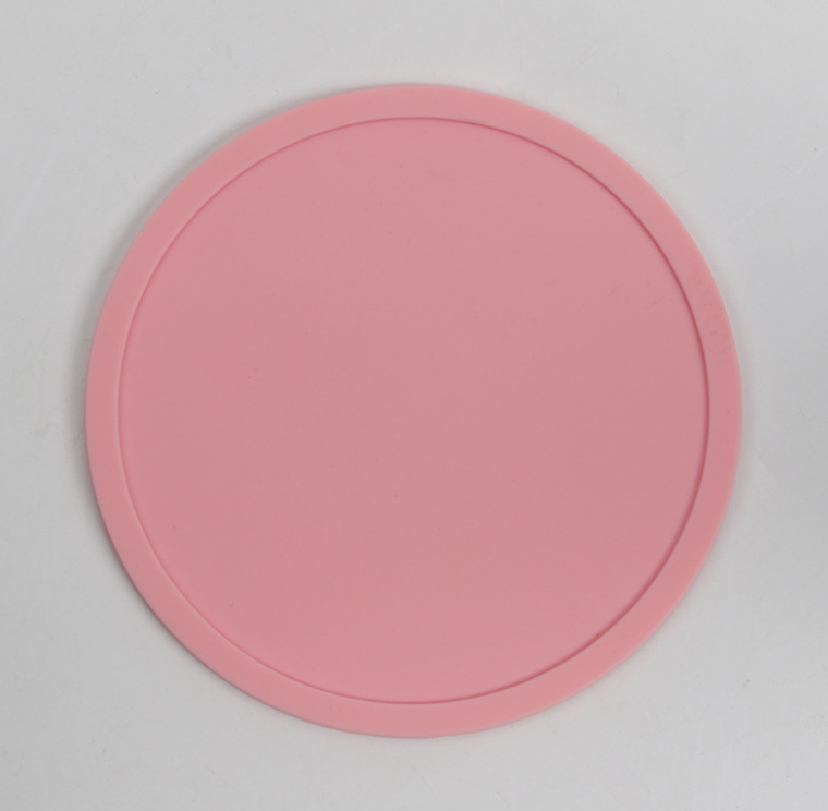Silicon Coasters-Light Pink, Table Mat