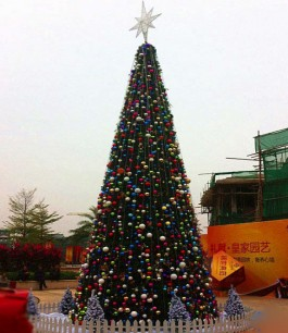 Outdoor Christmas Tree, 5m High, 2m Diameter