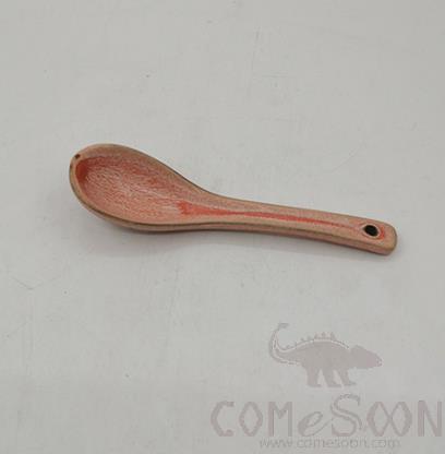 Matt Soil Coral Red Series 5.5" Small Spoon, L14.3*W3.5 cm