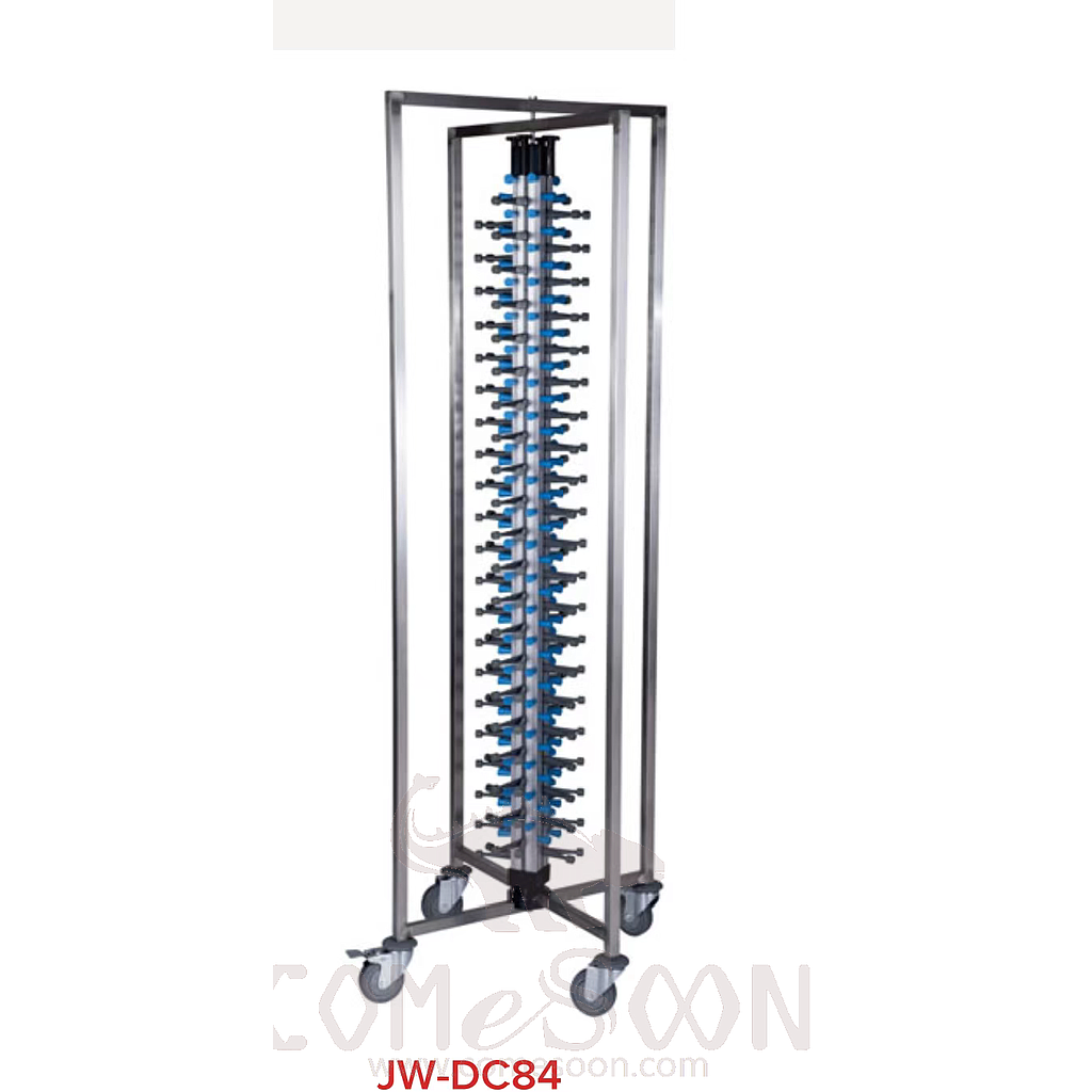 Mobile Plate Rack for 84 Plates, L730*W730*H1900mm