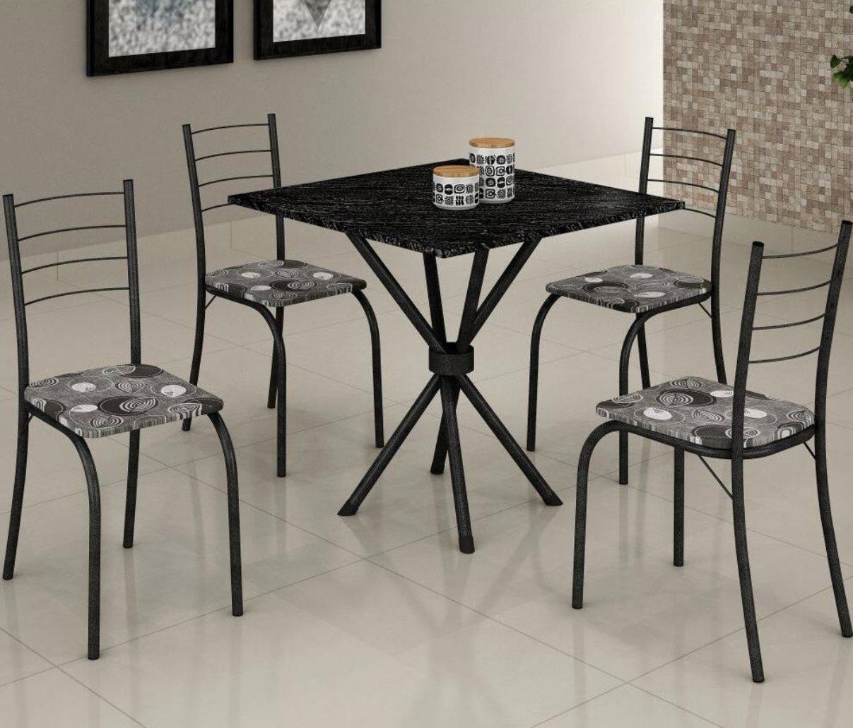 Mesa 4cadeiras Quadrada