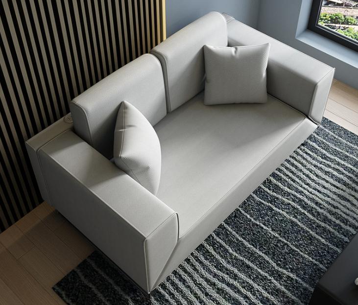 Sofa Bed-Cotton Linen-Sofa:165*82*69cm Bed:217*78cm
