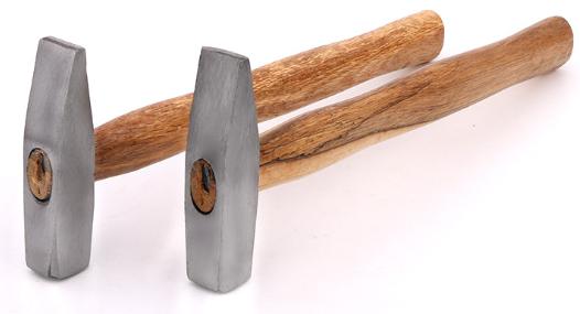 Wooden Handle Fitter Hammer 300G, High Carbon Steel