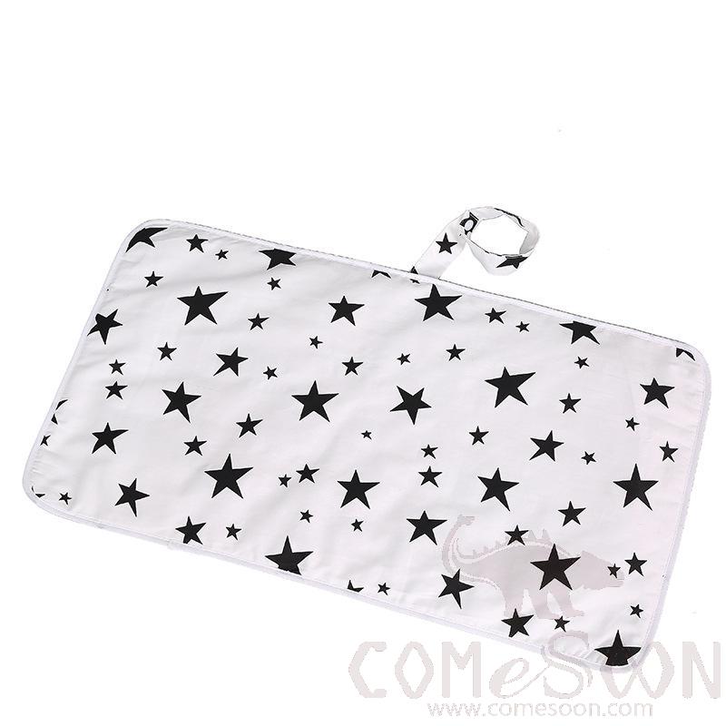 Baby Waterproof Changing Pad, Cotton+ Tpu, 25*35 cm