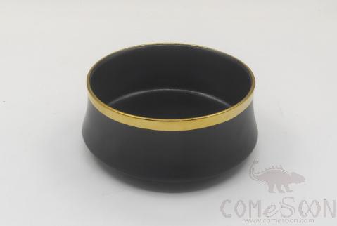 Electroplated Gold 4.5" Reduced Waist Bowl