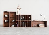 Solid Wood Combination Bookcase