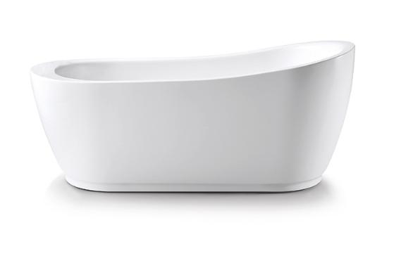 Free-Standing Bathtub, L1650*W760*H700mm