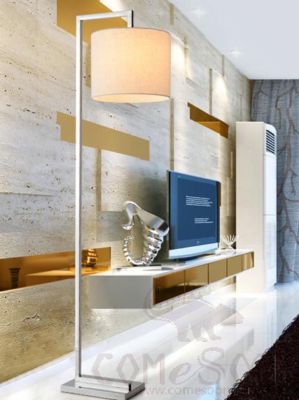 Floor Lamp-Stainless Steel, H1530mm