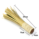 Natural Bamboo Wok Brush/chinese Broom, L29cm