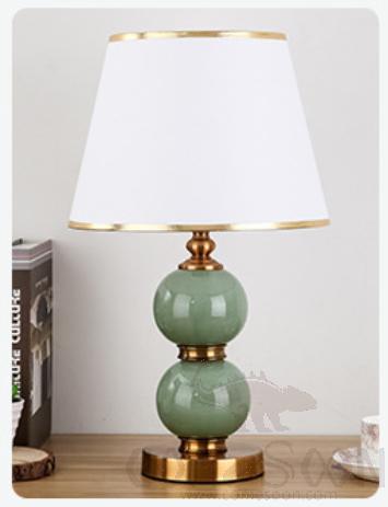 Table Lamp-D30*H50cm-Button Switch