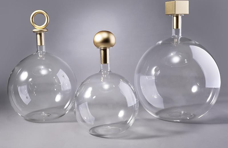 Glass Decorations D19.2*H30cm