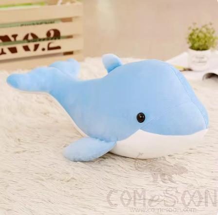 Whale Plush Doll, PP Cotton, L20cm