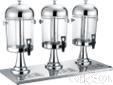 Three Juice Dispenser (All Steel), 8lx3, 850x350x600mm
