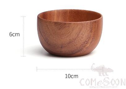 Wooden Bowl, Φ10*H6cm