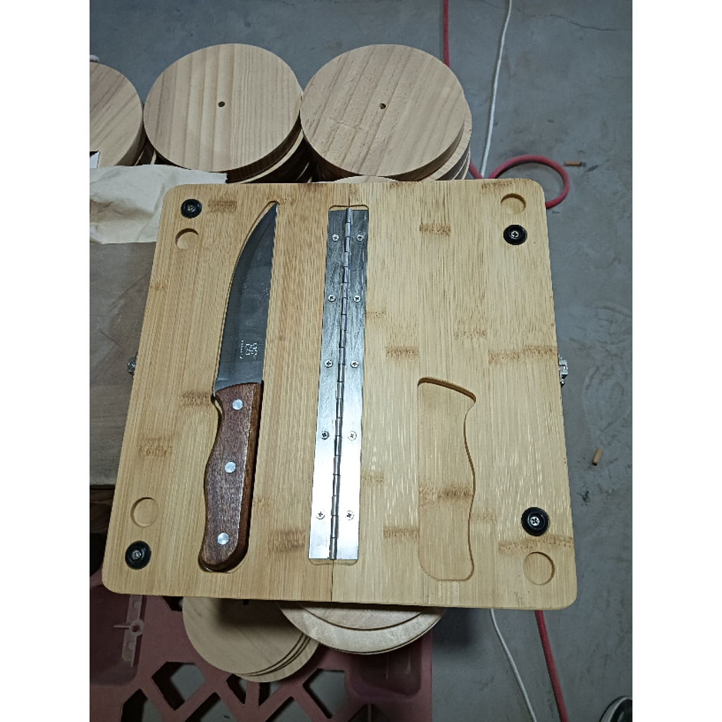 Foldable Chopping Board Knife Set
