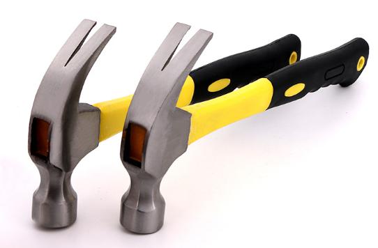 Fiber Handle Claw Hammer 350G, High Carbon Steel