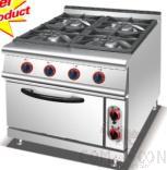 4-Burner Gas Range with Gas Oven, Dimension:800*900*920mm, Oven Dimensions:l460*W645*H270mm