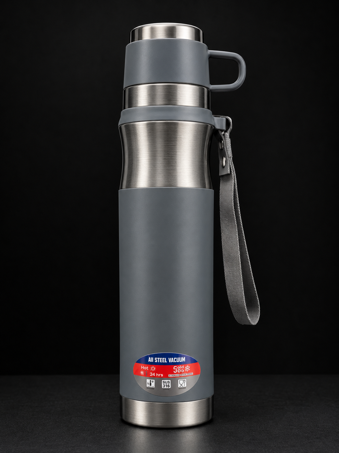 Термос Jiakangcup со сменной крышкой 750ml