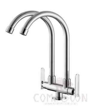 Double tube single room cold room faucet-brass