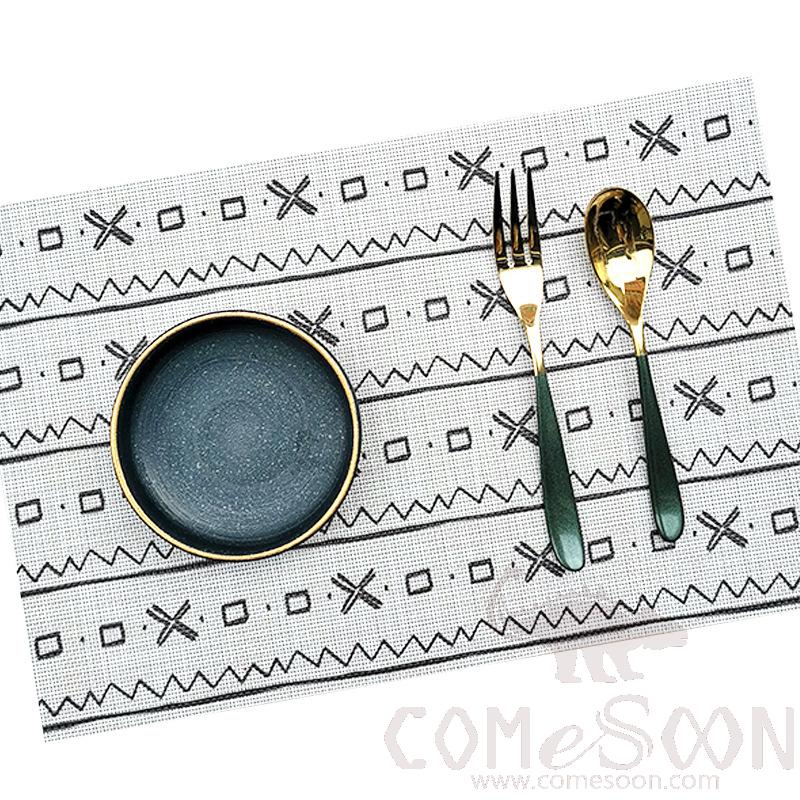 017.table Mat, 70% PVC+ L30*W45*W30cm