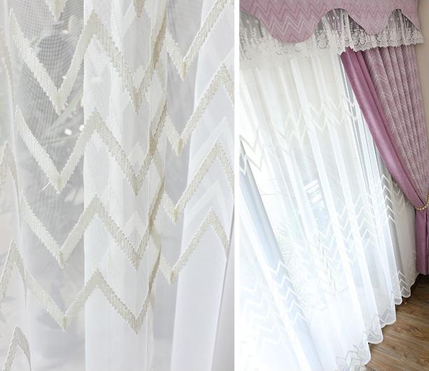 Embroidered Corrugated Yarn