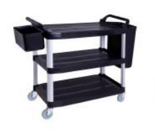 Jd Series-Three-Tier Trolley 128*50*96cm