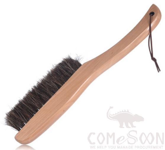 Cloth Brush-Wood+ Horse's Mane Brush, 36*8.2*1.8cm product image