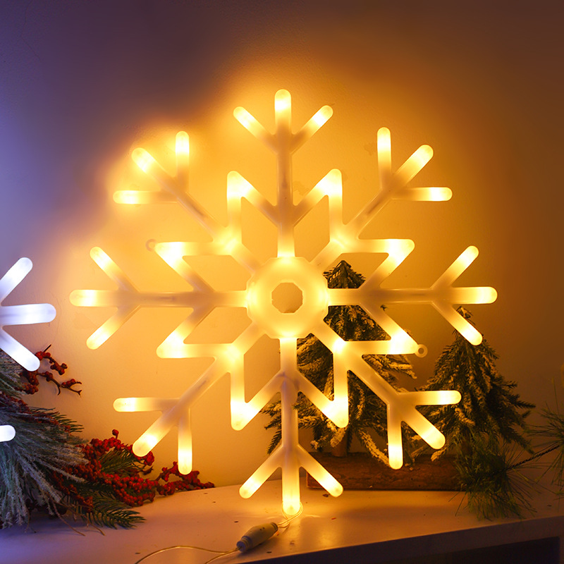 Hanging Snow Flakes Led Light, Ø100 cm