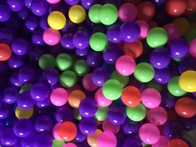 Multi Colour Balls for Pit, Φ7cm, 1000pcs in One Set