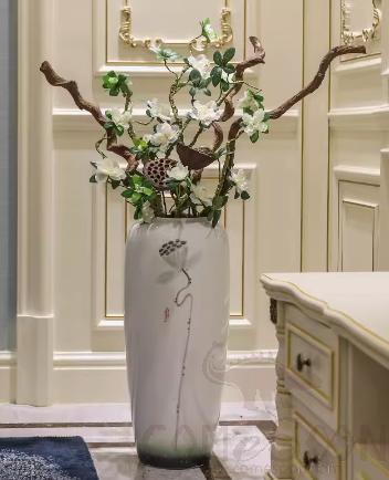 Simulated Flowers+ Vase