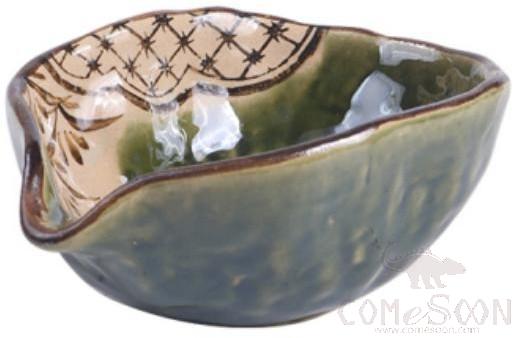 Weave Pineapple Flower Eagle Beak Bowl, 12.3*9.3*5cm, 140ML