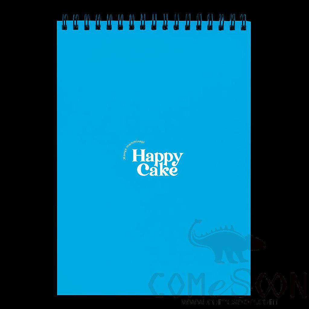 A5 Format W/logo, Blue Cover, L210*W140mm