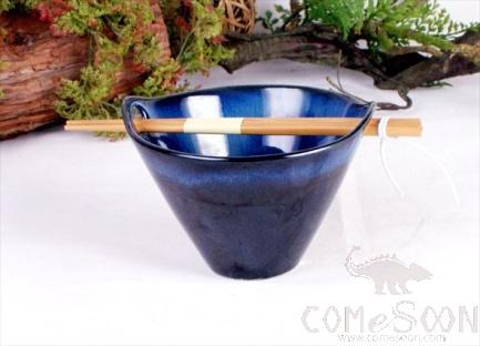Blue Glaze 6.5" Hand Piercing Bowl product image