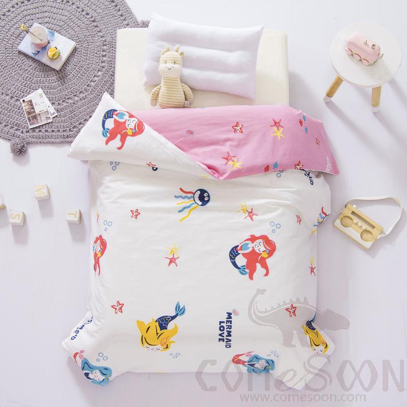 Bed Linens 3 Pieces Set, Cotton, 120cm Bed