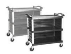Jd Series-Small Three-Layer Trolley 83.5*41.3*96.5cm