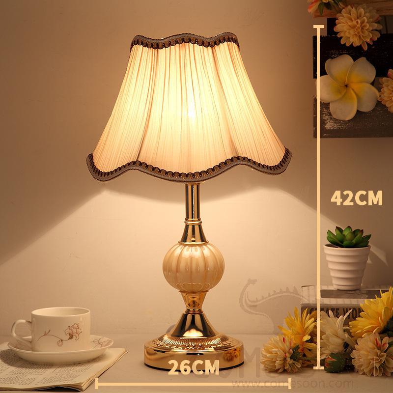 Table Lamp-D26*H42cm-Button Switch