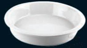 Ceramic Chafing Dish Insert Pan Round for 4L