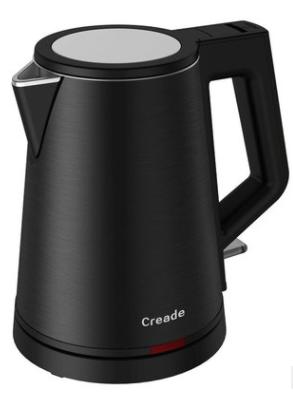 0.8L Electric Kettles with Triple Laye, Stainless Steel+ ABS Engineering Plastics