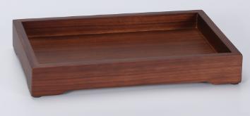 Towel Tray, Ebony, 235*150* 30 mm