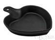 Heart Shaped Breakfast Plate with Handle, L21.7*W16.4*H3.5cm product image