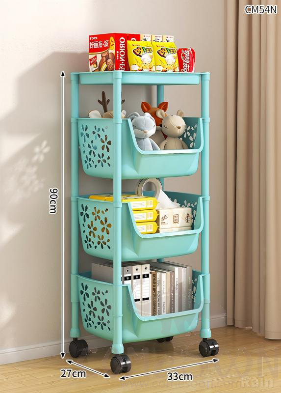 Kitchen Storage Rack-4 Layers, PP