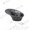 8" Beveled Bowl (Frosted), Matte Black, Mf, 205*186*92mm product image