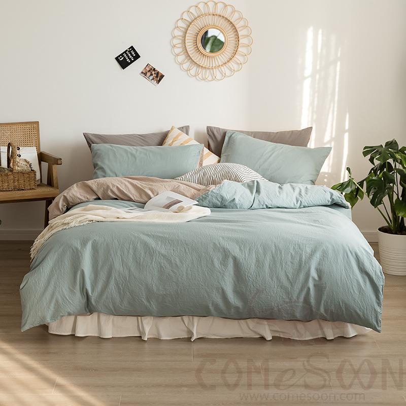 Bed Linens, Cotton, 4 Piece Set(for W150&180 cm Bed)