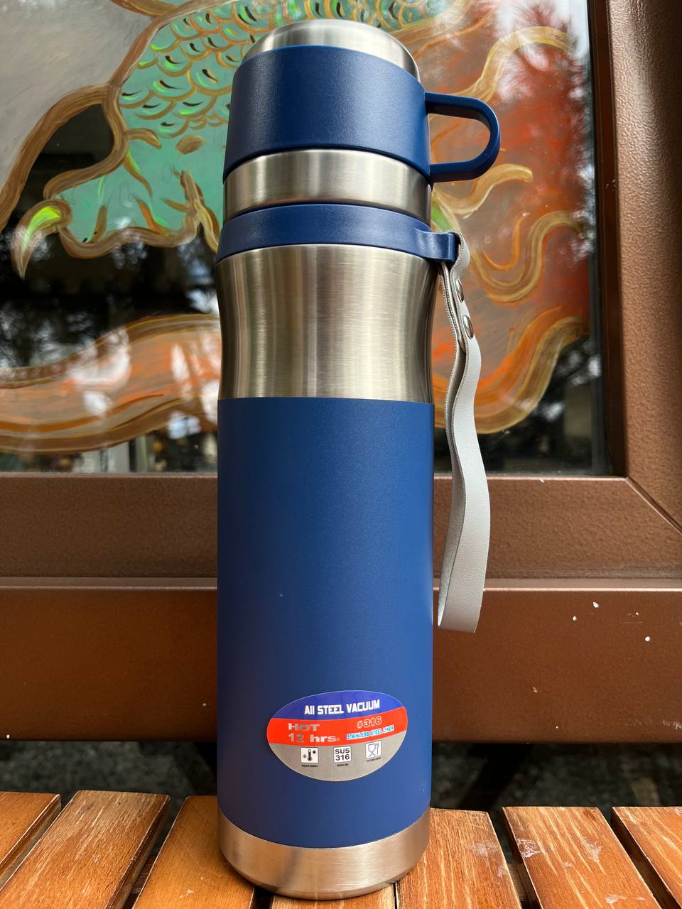 Термос Jiakangcup со сменной крышкой 1000ml