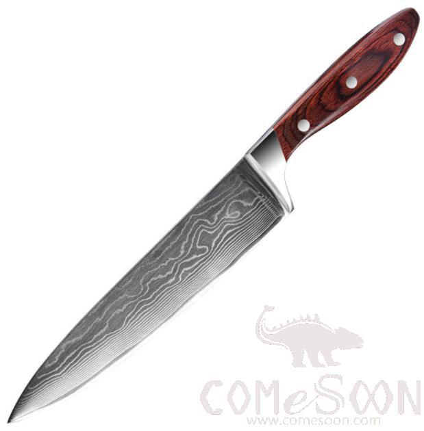 Wn62 Damascus Japanese Damascus Series Chef's Knife 8 inch