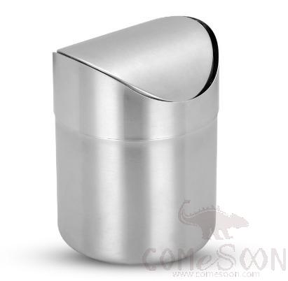 SUS Table Top Trash Bin