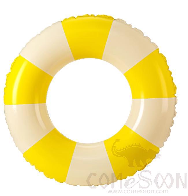 Swimming Ring, PVC,
Inflatable, Yellow Φ90cm
