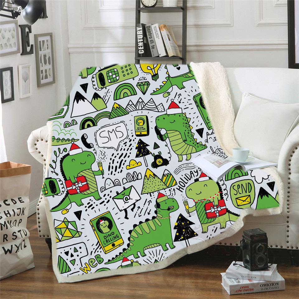Cartoon Blanket, Crystal Velvet, 150*130cm