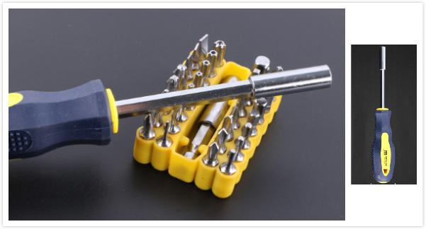 Precision Long Handle Screwdriver 32 Sets