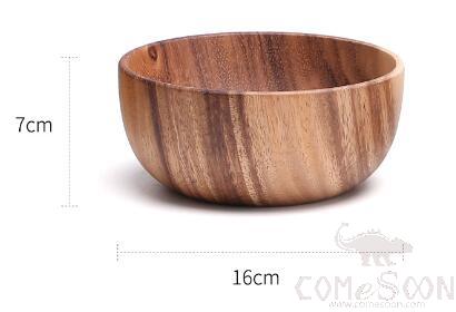 Wooden Bowl, Φ16*H7cm